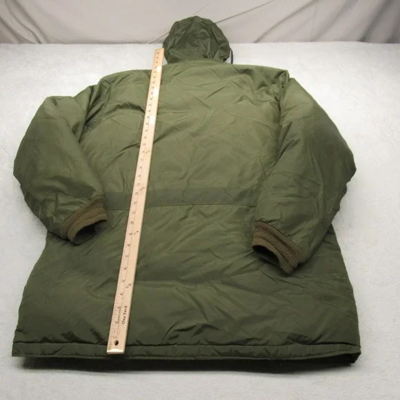 Abercrombie Fitch Down Jacket Men Large‎ Green Water Resist Puff VTG RARE 70 80s